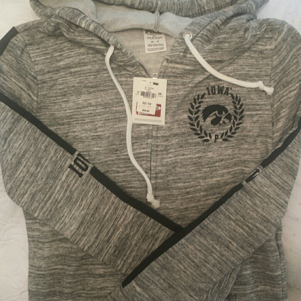 Victoria secret pink Iowa hawkeye hoodie